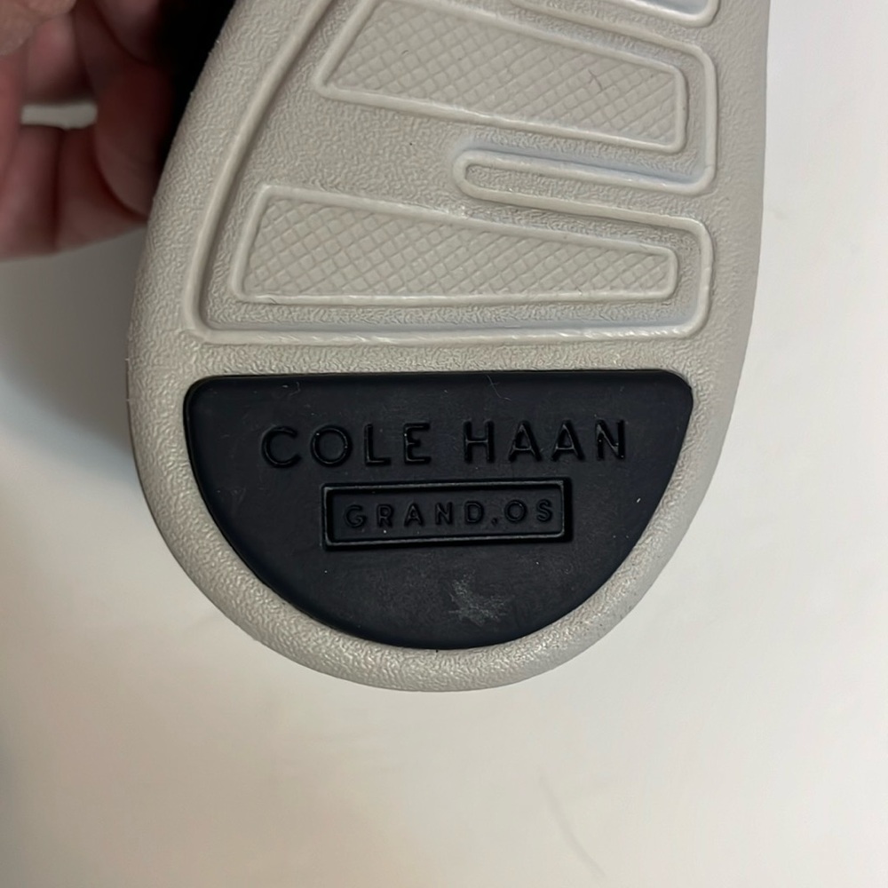 Cole Haan Grand.OS shoes woman’s 6.5 wingtoe blue oxford lace up tie suede upper - Picture 8 of 15